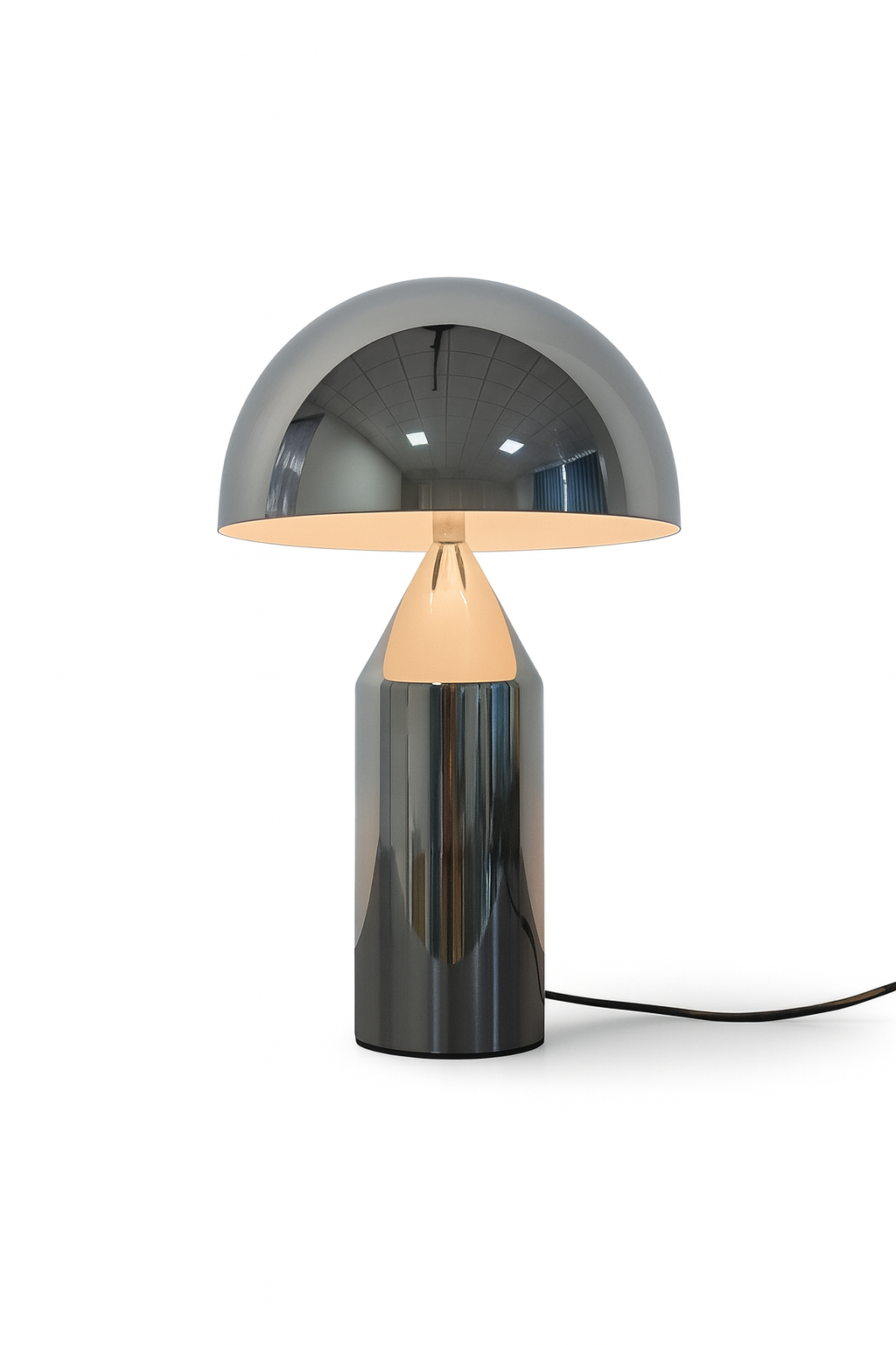 Chrome Table Lamp