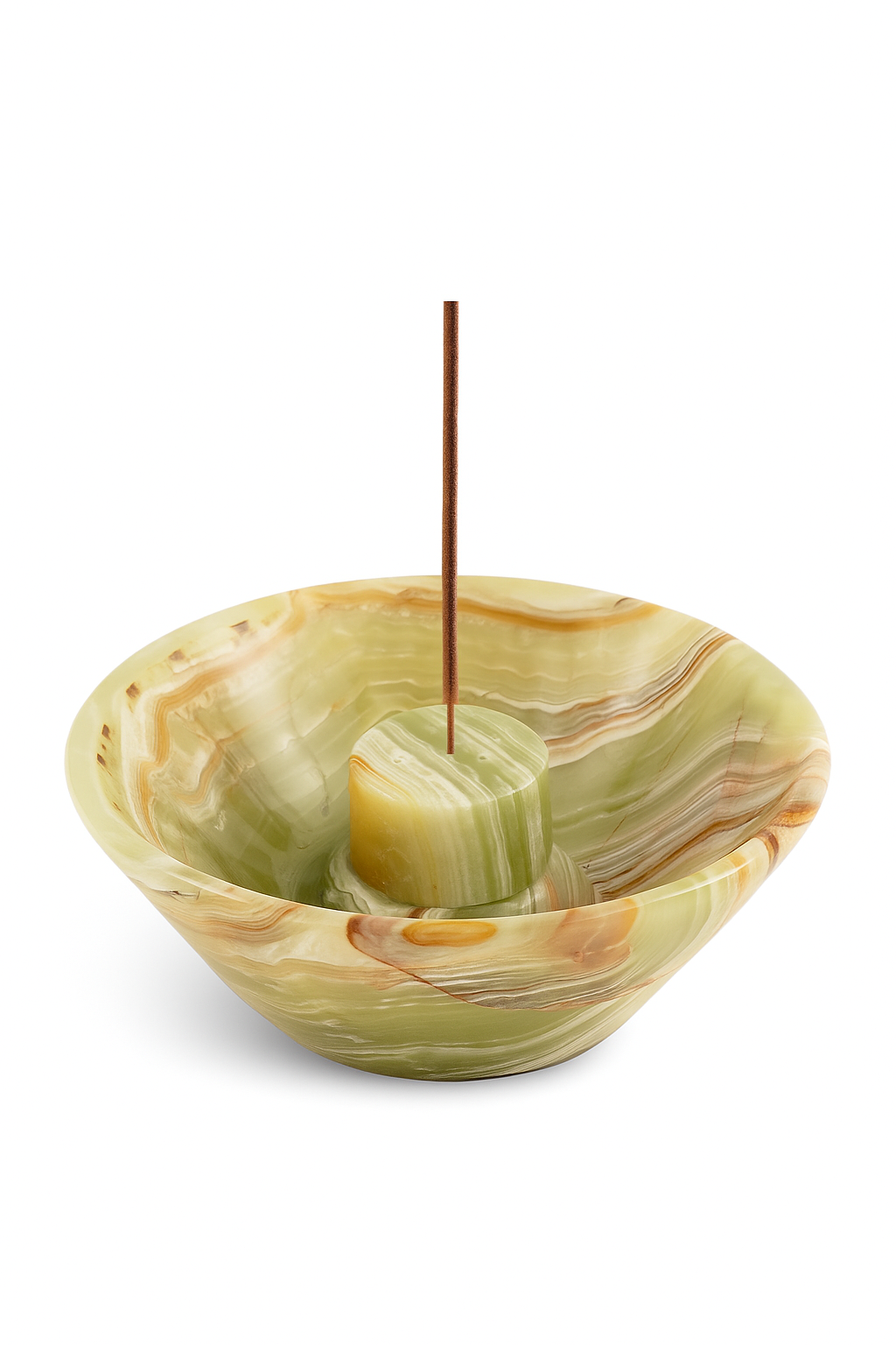 Onyx Incense Holder Bowl