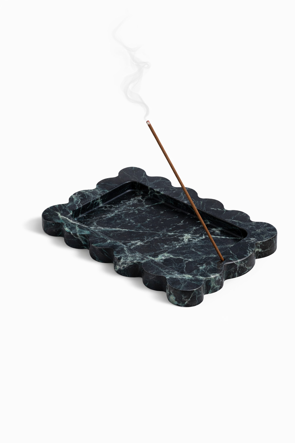 Rainforest Marble Incense Holder