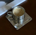 Stainless Steel Coffee Cup Set