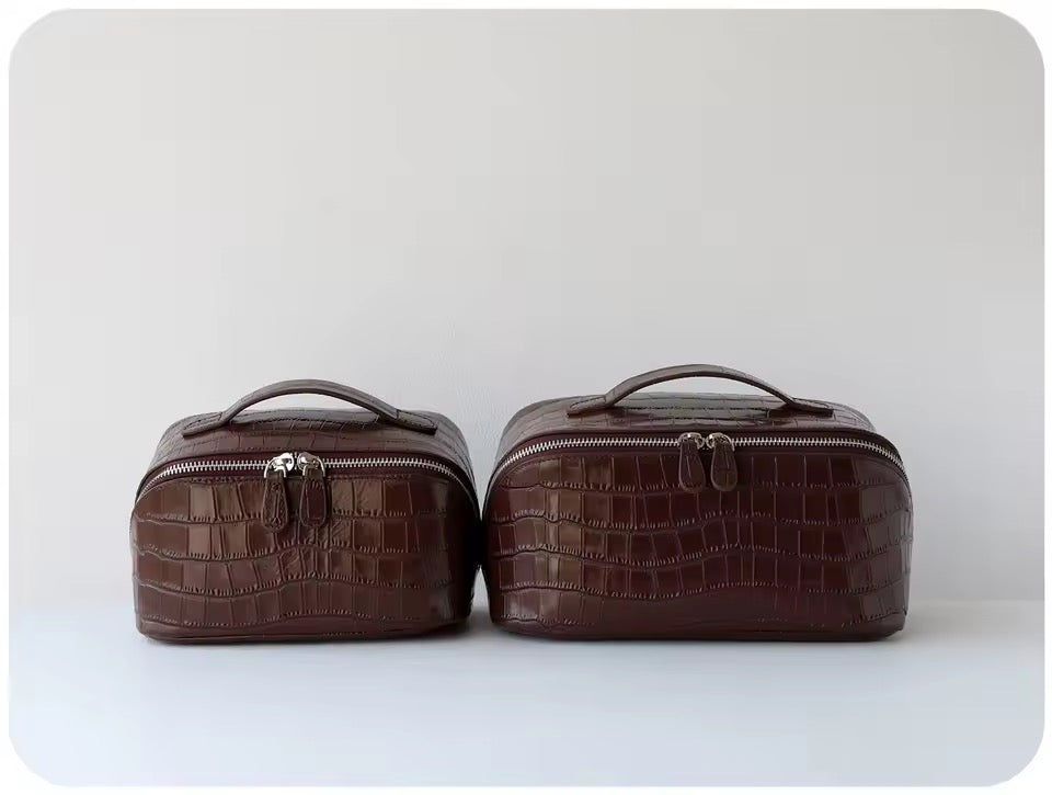 Brown Covers Vanity Case