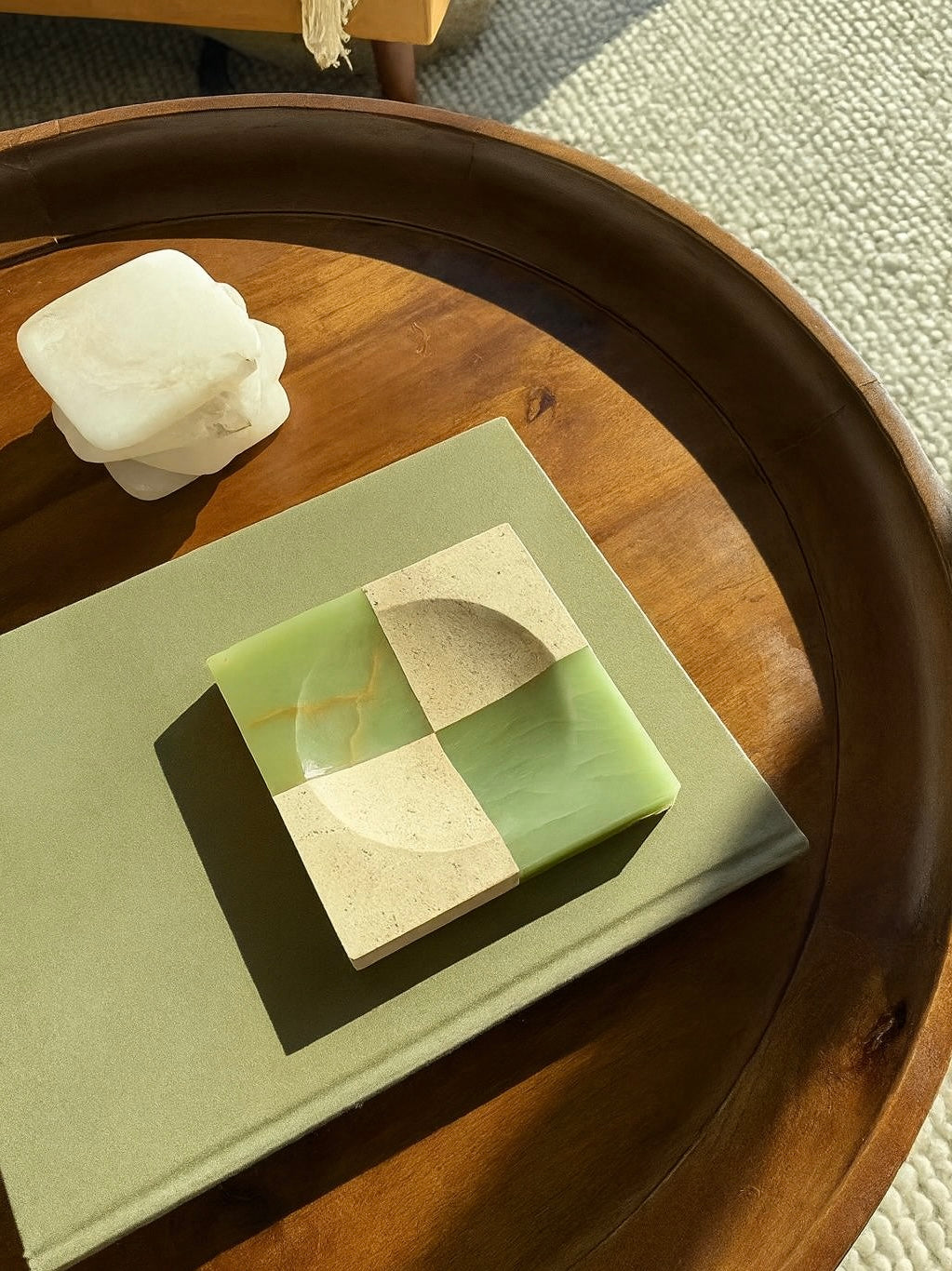Stone & Onyx Ornament Tray