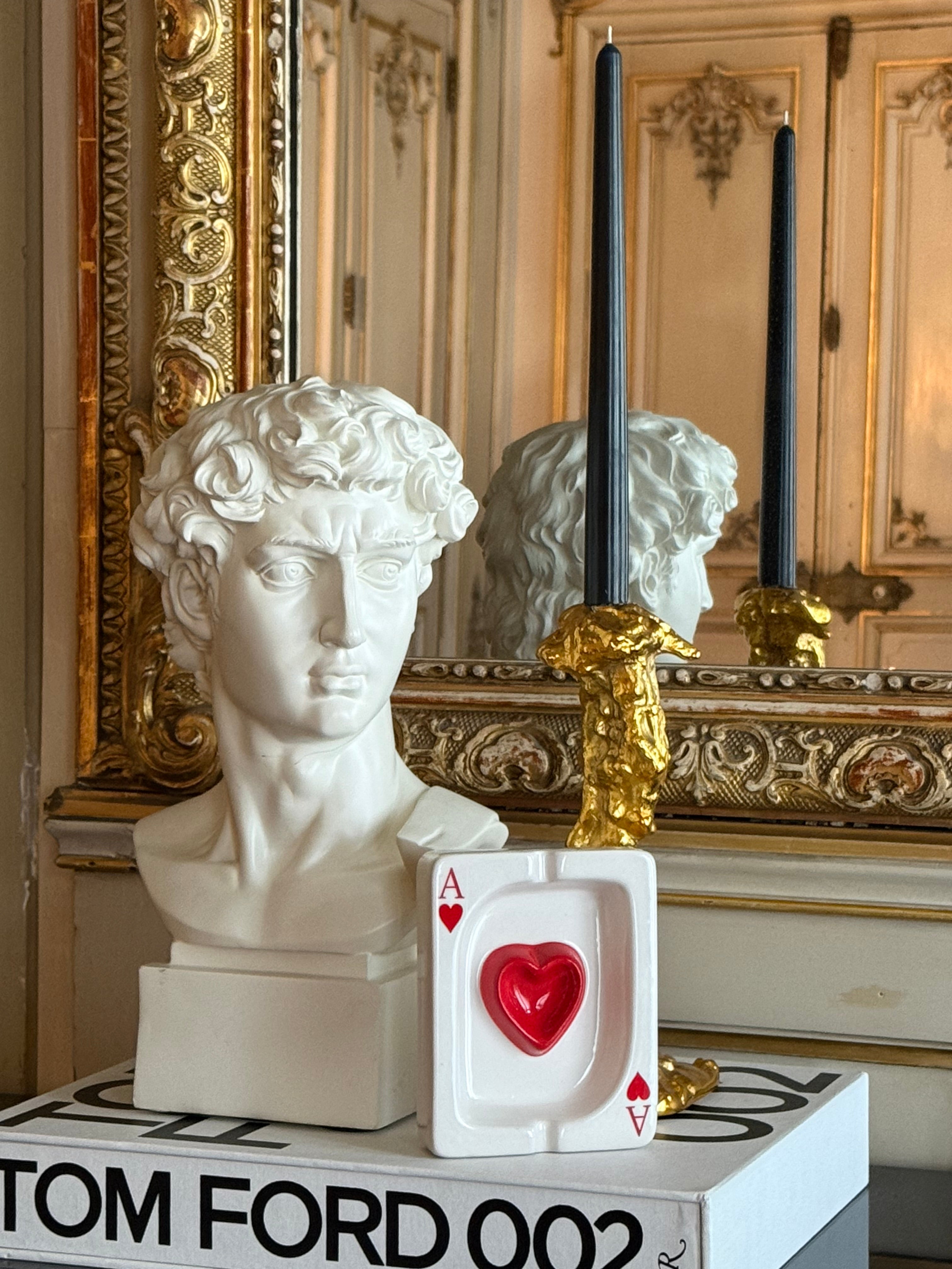 Ceramic Poker Card Tray