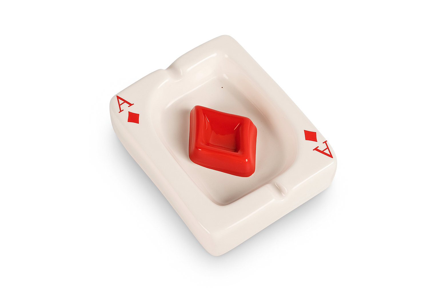 Ceramic Poker Card Tray