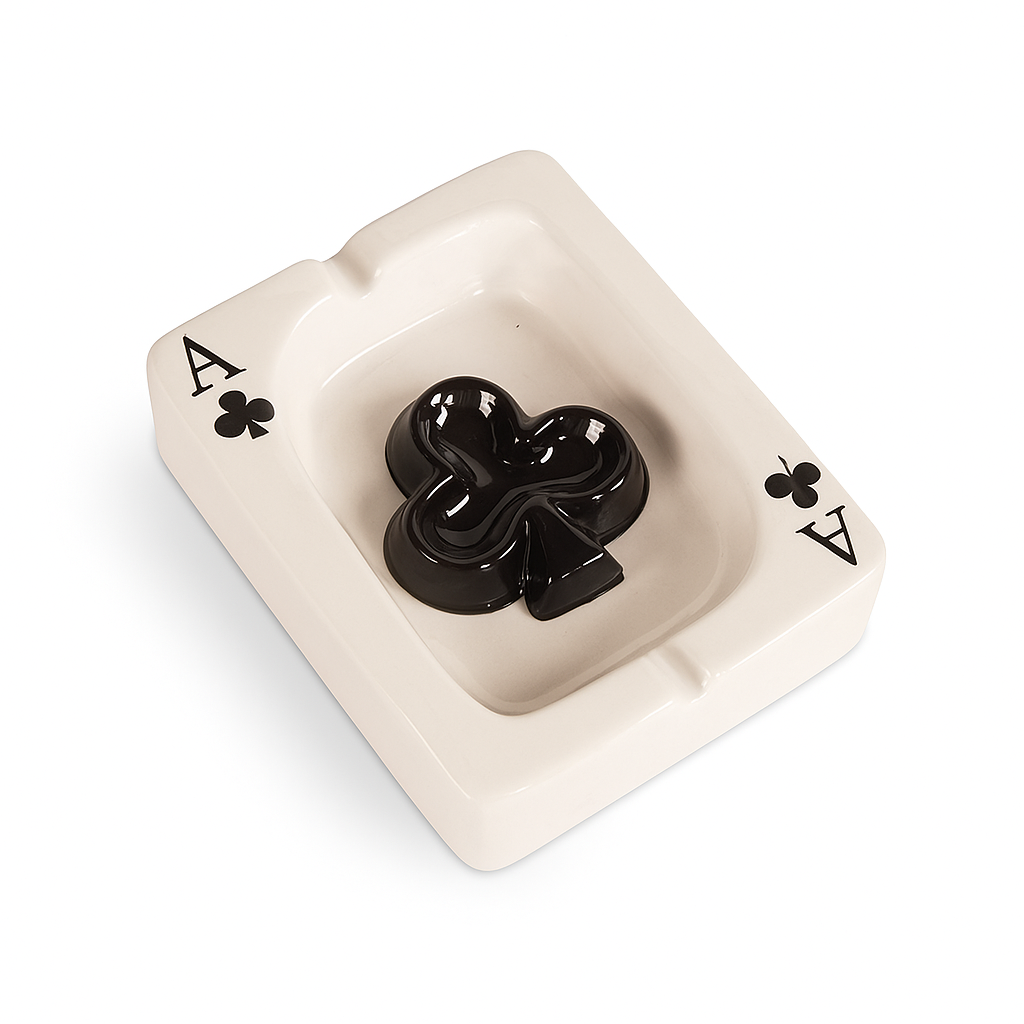 Ceramic Poker Card Tray