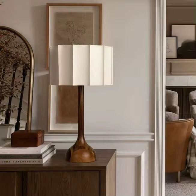 Rosewood Table Lamp