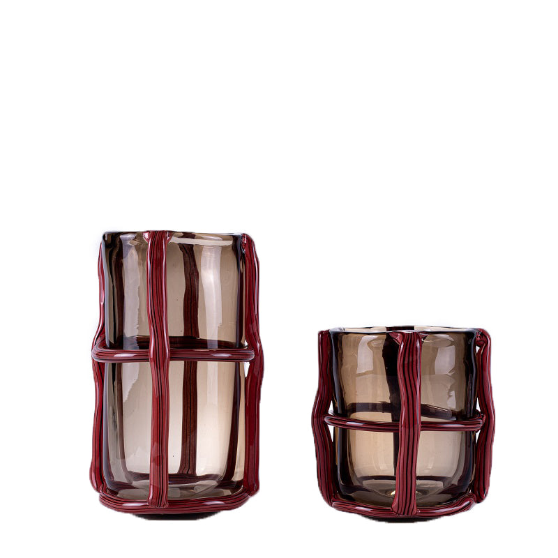 Artisan Hand Blown Glass Vases