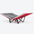 Black Steel Book Stand
