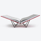 Black Steel Book Stand