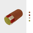 Ribbed Velvet Bolster Cushions