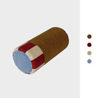 Ribbed Velvet Bolster Cushions